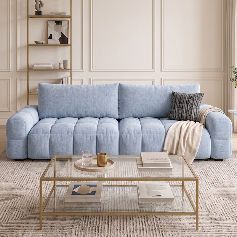 KADRIE Mocha Extendable Sofa