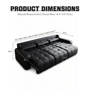 KADRIE Lawrence Extendable Sofa