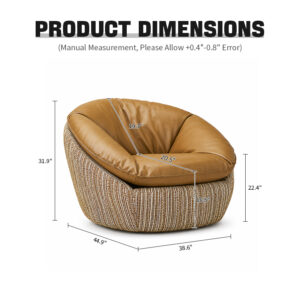 KADRIE Haven 360° Swivel Lounge Chair