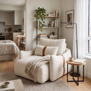 KADRIE Cloud Arc Washable Sofa