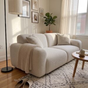 KADRIE Cloud Island Extendable Sofa