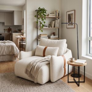 KADRIE Cloud Arc Washable Sofa