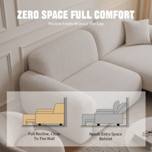 KADRIE Cloud Island Extendable Sofa