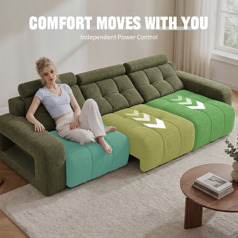 KADRIE Lawrence Extendable Sofa