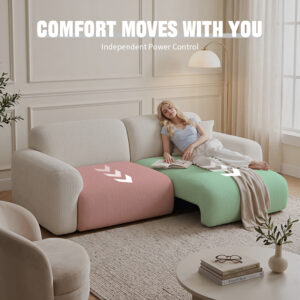KADRIE Cloud Island Extendable Sofa