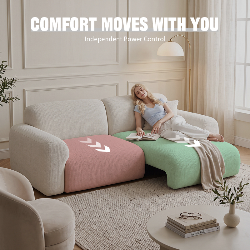 KADRIE Cloud Island Extendable Sofa