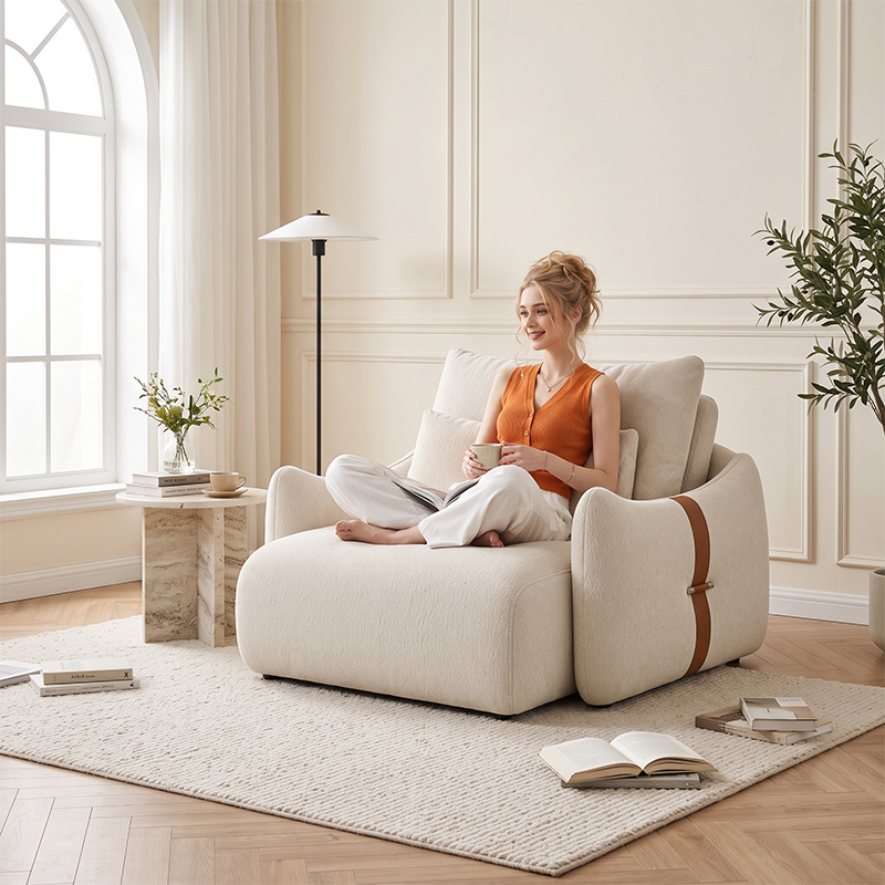KADRIE Cloud Arc Washable Sofa