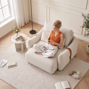 KADRIE Cloud Arc Washable Sofa