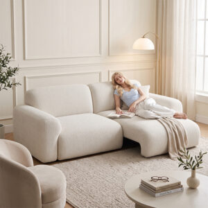 KADRIE Cloud Island Extendable Sofa