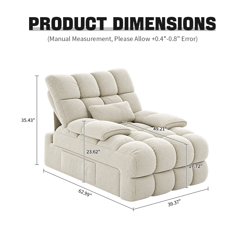 KADRIE Luma Cloud Sofa