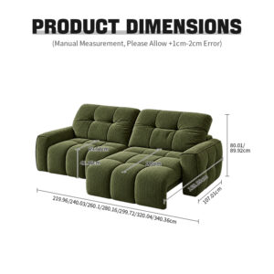 KADRIE Qiyue Extendable Sofa
