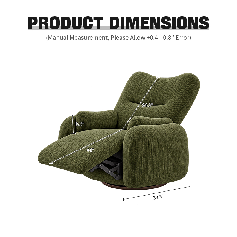 尺寸03 KADRIE Ovia Recliner Chair