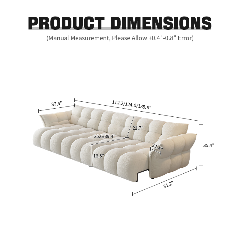 KADRIE Lily Extendable Sofa